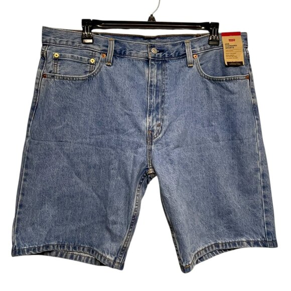 Levi's 405 Men's Standard Denim Shorts Size 40‎ 10" Inseam Medium Wash - Picture 1 of 9
